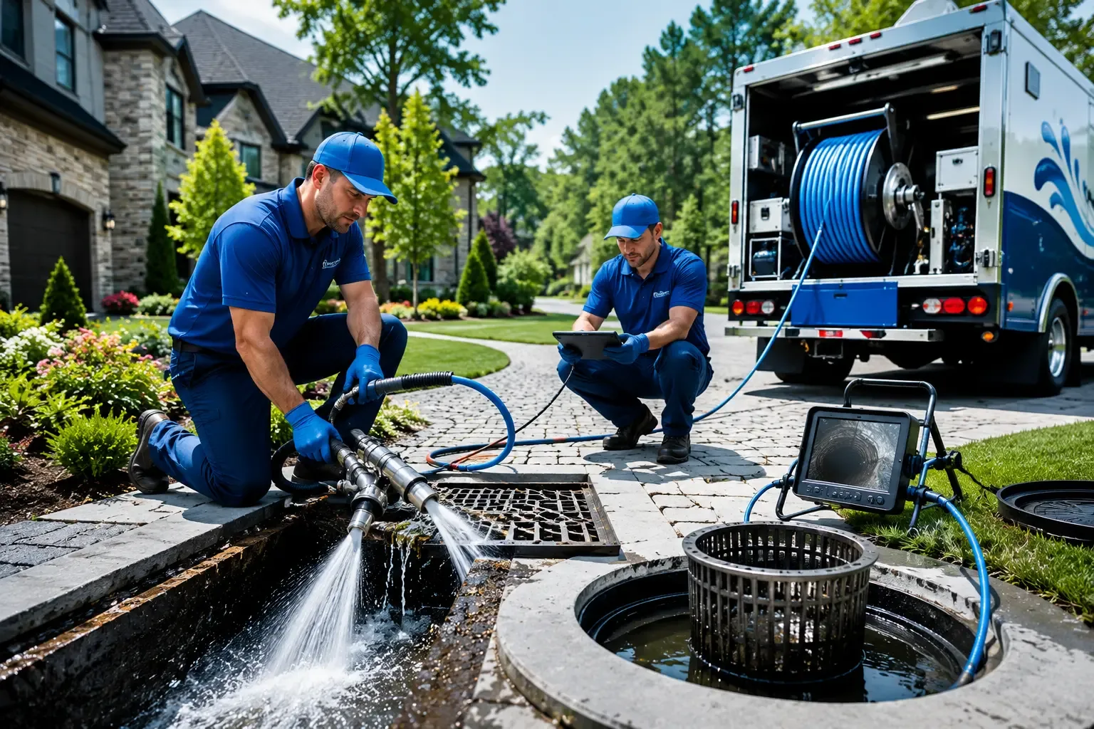 Local outdoor drain cleaning professionals in Glenwood, IL